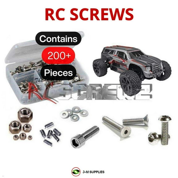 RCScrewZ Stainless Steel Screw Kit rcr046 for RedCat Racing Blackout XTE RTR/Pro RC Car | SET