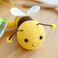 thumbnail image 5 of Crochet Kit under $5! Yannianjz Turtle Bee Crochet Kit for Beginners, Complete DIY Craft Set with Yarn, Hook, and Accessories, Handmade Plush Toy Making Kit for Adults & Kids, Gift Idea for Friends, 5 of 9