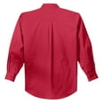 thumbnail image 6 of Port Authority Extended Size Long Sleeve Easy Care Shirt-10XL (Red/Light Stone), 6 of 6