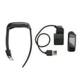 thumbnail image 1 of 2 en 1 pulsera inalámbrica con auriculares Bluetooth, reloj inteligente, pulsera con monitor deportivo, Fitness, color negro, 1 of 10