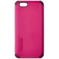 thumbnail image 4 of Case for iPhone 5/5S/5c SE, PureGear Magenta Pink Dualtek [Extreme Impact Rugged] Cover + Puretek Screen Protector [Anti-Fingerprint] with Tray/Roller for Apple iPhone 5/5s/SE 2016, 4 of 9