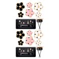 thumbnail image 1 of Decodeary 6pcs Enjoy Clean And Fresh Atmosphere In Car With Air Purifying Air Freshener white pink black 2Set, 1 of 6