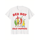 thumbnail image 1 of Vintage Red Hot Silly Peppers T-Shirt, Loose Casual Comfy Short Sleeve Round Neck Tee for Summer, Fashion for Daily Wear, 1 of 6
