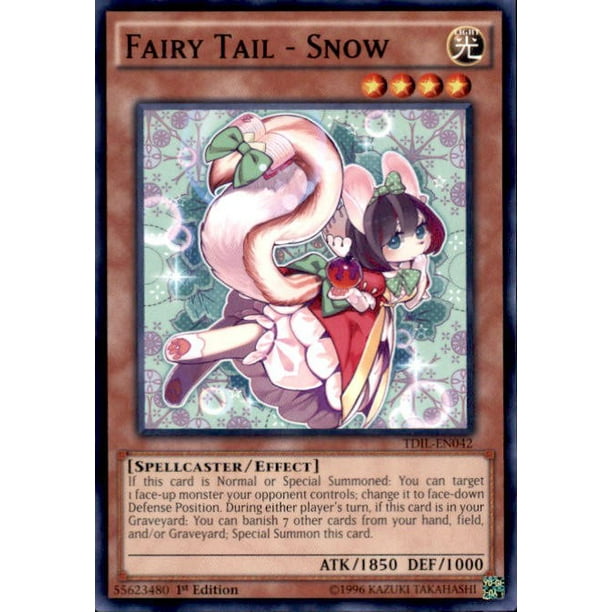 Yugioh The Dark Illusion Fairy Tail Snow Tdil En042 Walmart Com Yugioh The Dark Illusion Fairy Tail Snow Tdil En042 Walmart Com