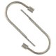 thumbnail image 2 of 2pcs Metal Curtain Holdbacks, Decorative Wall Mounted Drapery Tiebacks, 2 of 4