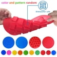 thumbnail image 4 of LEEYNEER Assorted Color & Pattern Round Sensory Mats - Textured Stepping Discs for Youngsters  Tactile Stimulation & Cognitive Development  Non-Slip Play Mat for Home & Classroom  Classro, 4 of 6