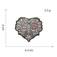 thumbnail image 3 of Scream Embroidery Patches, Halloween Iron On DIY Decorative Applique Stickers for Clothing Jeans Bag Jackets Socks Shoes (8pcs), 3 of 4