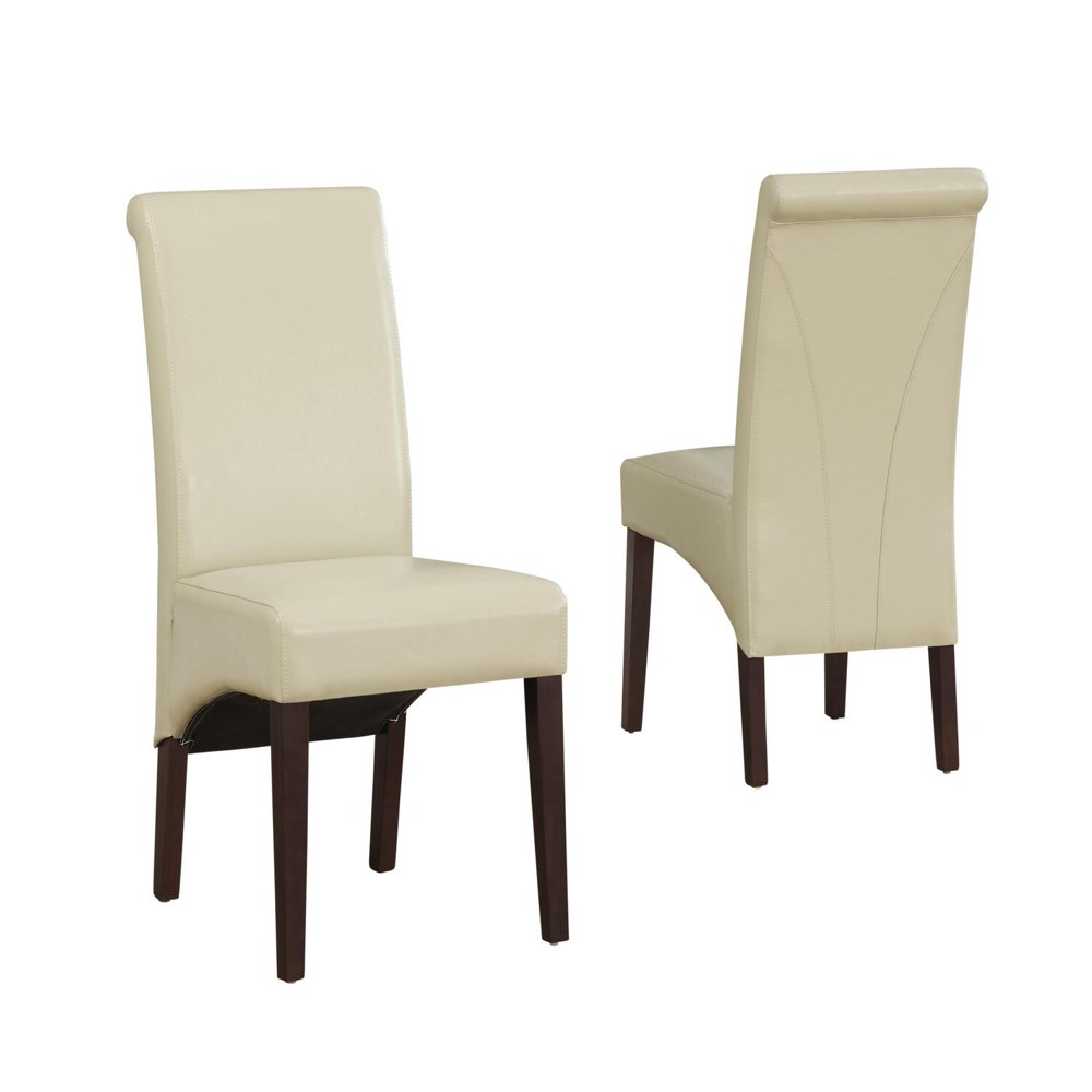 Simpli Home Avalon Deluxe Parson Dining Chair (Set of 2) - Walmart.com
