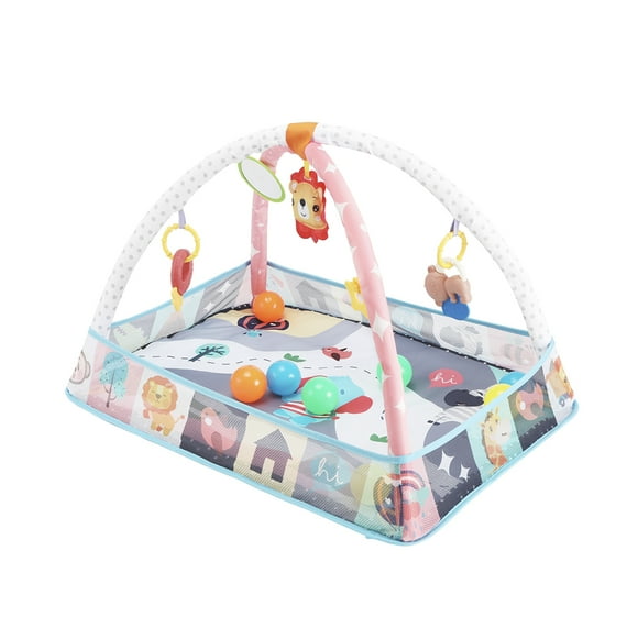 Gimnasio para Bebé y Corral con Pelotas Jungle fun