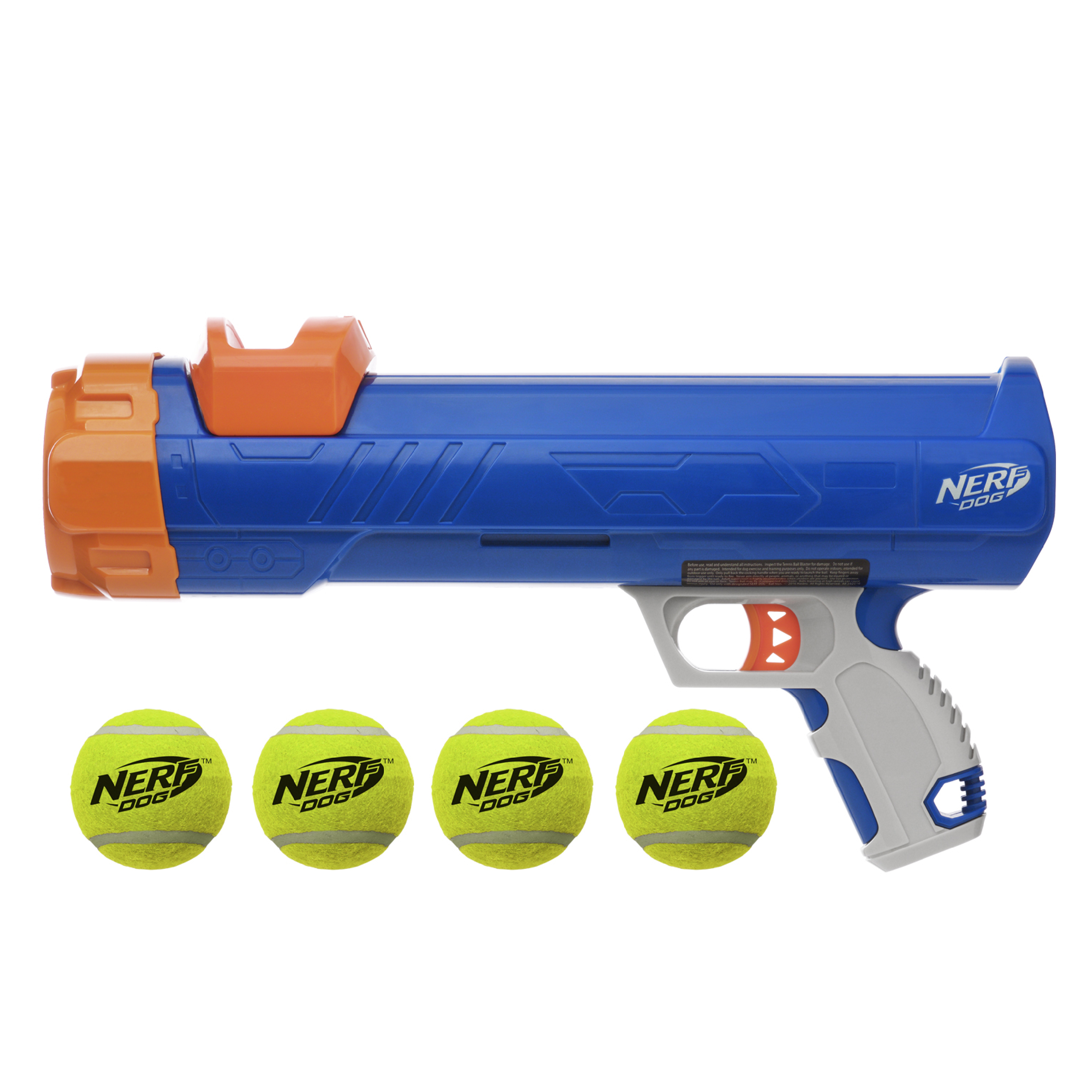 Nerf Dog 16” Tennis Ball Blaster Dog Toy with 4 Balls - image 8 of 8