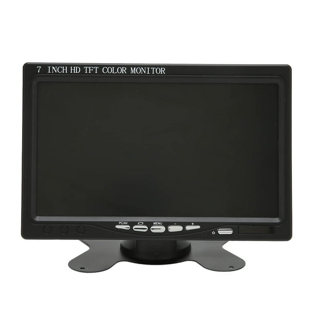 Mini monitor de PC, monitor de coche de 7 pulgadas, monitor VGAAV, durabilidad mejorada