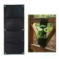 thumbnail image 2 of Utoimkio Hanging Planter Bags,4 Pocket Hanging Vertical Wall Planter Planting Grow Bags Outdoor Indoor Gardening Vertical Greening Flower Container, 2 of 8