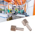 thumbnail image 3 of Quick Coupling Connector, No Burrs Female Thread Pipe Fitting, Anti-Rust High Temperature Resistant 2PCS for Female Thread Conveying Compressed Air 3/8in-6mm,3/8in-8mm,3/8in-10mm, 3 of 7