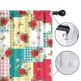 thumbnail image 4 of Pioneer Flower Floral Print Pattern Teens Curtains,Teens Insulated Curtains Set Of 2,Bedroom Essentials,Toddler Room Decor 52"x63", 4 of 5