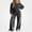 Dark Gray, variant on ITSAME Girls Knit Cotton Outfit Zip Up Candigan and Wide Leg Pants 2-Piece Fall Winter Casual Set Size 13