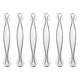 thumbnail image 1 of 6pcs Decorativo Destacador Manijas Armario Tirador Manija Durable Armario Tirantes, 1 of 6