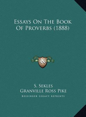 Essays on proverbs