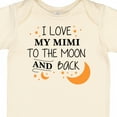 thumbnail image 4 of Inktastic I Love My Mimi to the Moon and Back Boys or Girls Baby Bodysuit, 4 of 5