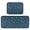 Colorful Stars Pattern, variant on 2-Piece Kitchen Mat Set Non Slip Washable Floor Mats Decorative Rugs for Kitchen Sink Laundry Colorful Stars Pattern