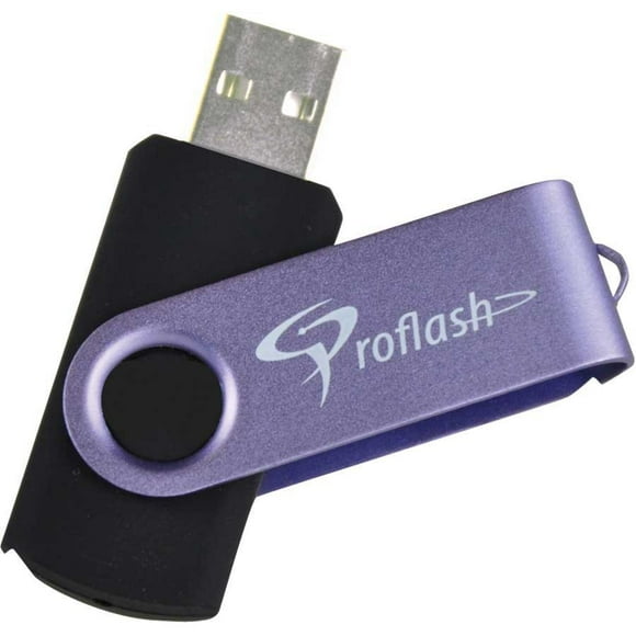 21533 Proflash FlipFlash Clé USB 256 Go Violet - 1 Unité