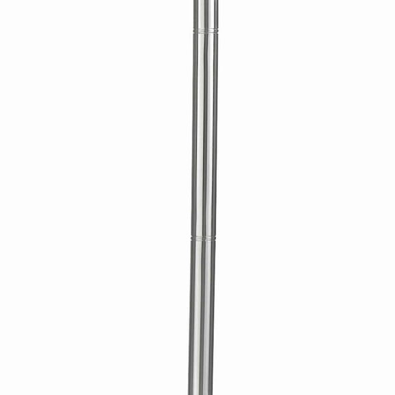 Torchiere Floor Lamp - 3-Way Adjustable Light, White Finish, Frosted Glass Shade, Stable Base, Living Room Lamp