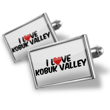 Cufflinks I Love Kobuk Valley - NEONBLOND