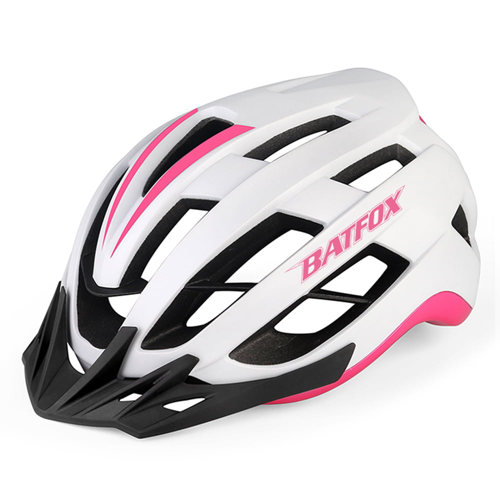 Details about   BATFOX Bicycle Helmet Black Ink Pink Cycling Helmets MTB Road Mountain Bike 