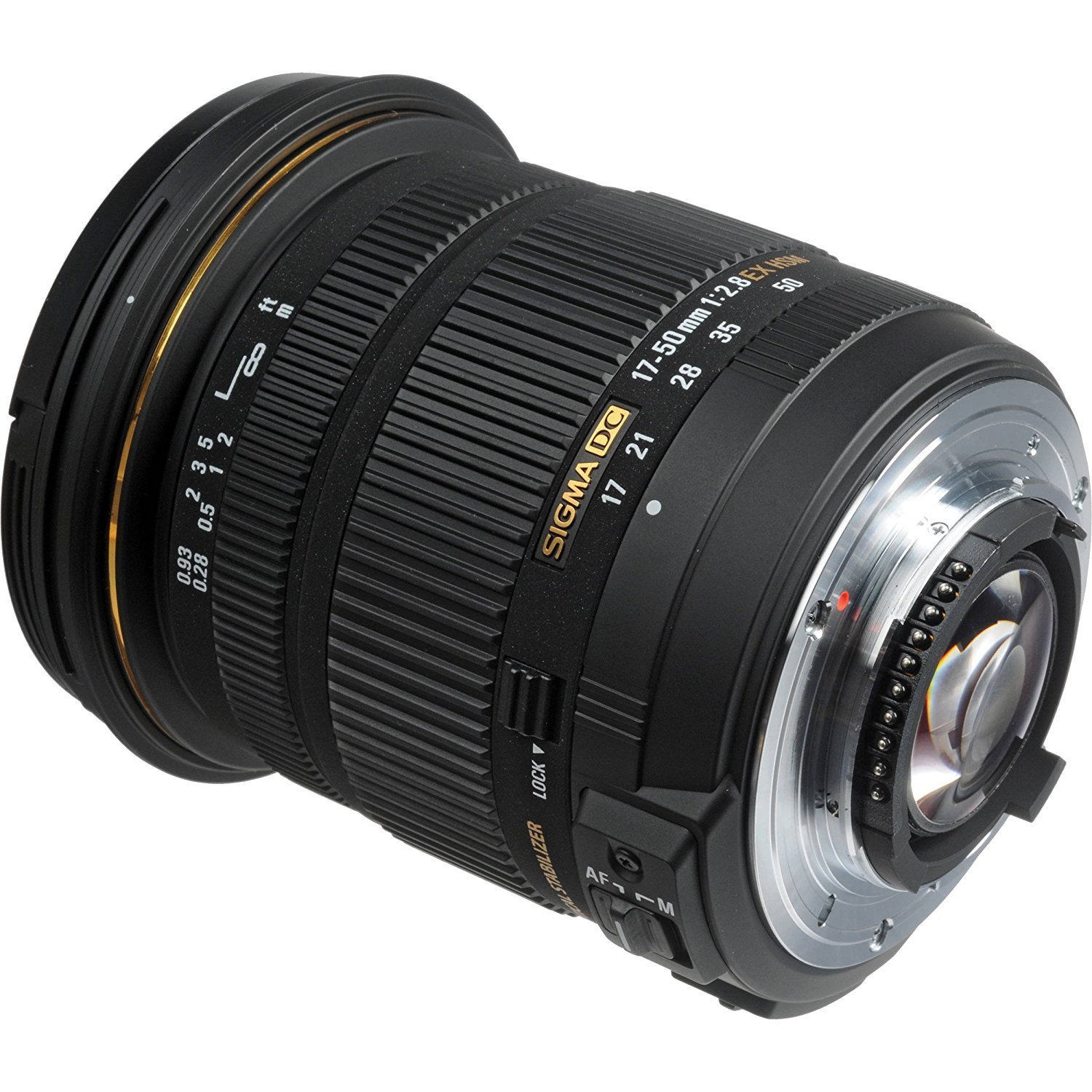 Sigma 17-50mm f/2.8 EX DC OS HSM Zoom Lens for Canon EOS Digital