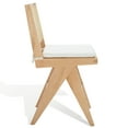 thumbnail image 6 of SAFAVIEH Couture Colette Square Mid Back Counter Stool, Natural, 6 of 14