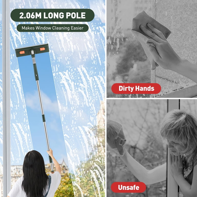 Cshidworld 67" Extendable Window Squeegee Cleaning Kit photo 6