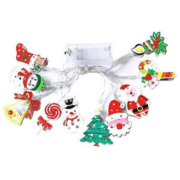 Waterproof Battery Operated LED String Lights for Halloween, Garden