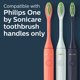 thumbnail image 2 of Cepillo de dientes Philips Sonicare One By BH1022/04 con 2 cabezales, 2 of 6