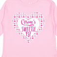 thumbnail image 4 of Inktastic Gran's Sweetie Pie with Pink Hearts Boys or Girls Long Sleeve Toddler T-Shirt, 4 of 5