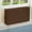 Brown, variant on Window Air Conditioner Cover Indoor - Inside AC Cover for Winter Protection - Double Layers Insulation with Free Drawstring