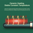 thumbnail image 3 of 2-in-1 Electric Hair & Beard Straightener Brush – Fast Heating & Negative Ion Technology（Green）, 3 of 5