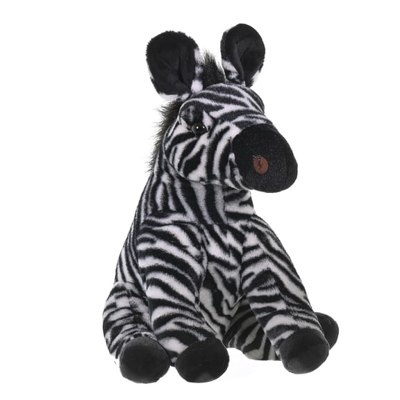 Wild Republic Zebra Plush, Stuffed Animal, Plush Toy, Gifts for Kids, Cuddlekins 12 Inches