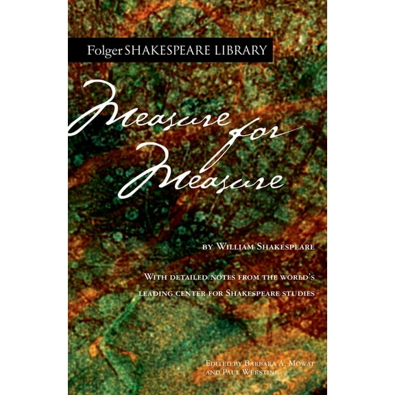 Folger Shakespeare Library Measure for Measure, (Paperback)
