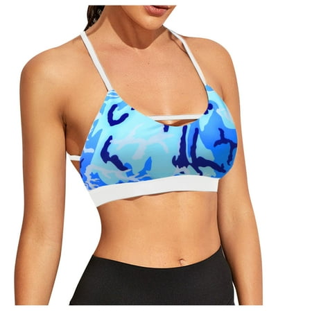 

Noarlalf sports bras for women Women Fashion Back Strap Workout Sport Yoga Underwear Bras Lingerie bras for women