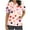 XQR4-Multicolor, variant on Women Valentine's Day Scrub Tops Heart Graphic V Neck Nurse Uniform Short Sleeve Loose Fit Working Nurse Scrubs with Pockets