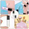 thumbnail image 7 of Trianu 20Pcs Empty Lip Gloss Tubes with Wand Lip Gloss Containers Cute 0.1oz /3ml Clear Refillable Lipgloss Making Supplies Kit for DIY Makeup(Black), 7 of 7