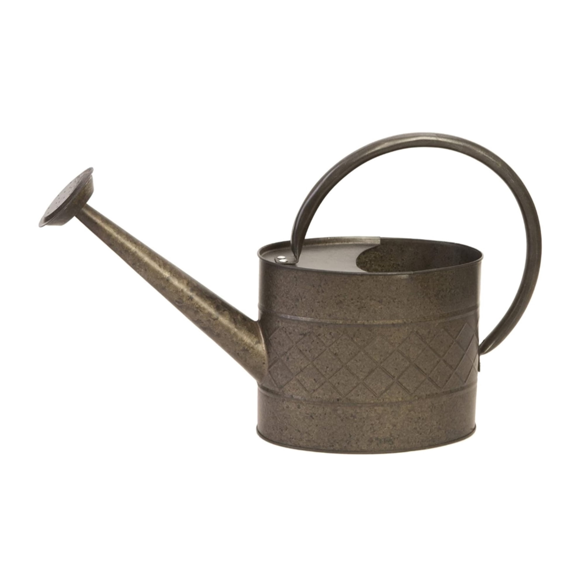 Panacea Products 230308 1 gal Zinc Watering Can, Black