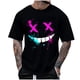 thumbnail image 1 of Camisetas de Cuello de la Tripulación de los Hombres de Poliéster Impreso en Seco Rápido, Cuello Redondo de Corte 3D para Gimnasio, Carrera, Ciclismo Y Ocasional, 1 of 4