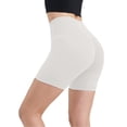 thumbnail image 2 of iMounTEK Women's High Waist Yoga Short 6.3" Inseam High Rise Bike Shorts Workout Running Volleyball Spandex Shorts, 2 of 8