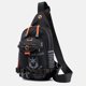 thumbnail image 5 of Bolso Bandolera Bolso bandolera para hombre Mochila ligera para actividades al aire libre (negro), 5 of 9