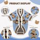 thumbnail image 5 of Pet Dog Sweater for Small Medium Dogs Puppy Cat Bear Pattern Cardigan Chihuahua Greyhound Clothes Coat Outfit Costume ShopWise Round, 5 of 8