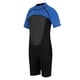 thumbnail image 3 of Regatta - Traje de Neoprene Shorty para Niños/Niñas (Negro, Azul Náutico), 3 of 6
