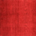 thumbnail image 1 of Ahgly Company Indoor Square Oriental Orange Industrial Area Rugs, 4' Square, 1 of 4