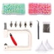thumbnail image 1 of Máquina de ajuste de perlas Botones de remache Tapa de fijación de plástico Camisa Pantalones Chaqueta Kit de herramientas manuales Hecho a mano DIY Accesorio de ropa Tipo 17 4-10 mm, 1 of 6