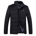 thumbnail image 2 of Viikei Winter Coats for Women Men Casual Winter Solid Warm Zipper Long Sleeve Jacket Coat Outwear Tops, 2 of 3