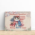 thumbnail image 3 of Republican Ragdoll Making Meow Count Election 2024 Horizontal Matte Canvas Poster Cat Lover Kitten Owner Gifts Idea Wall Art Home Decor - 01002, 3 of 5
